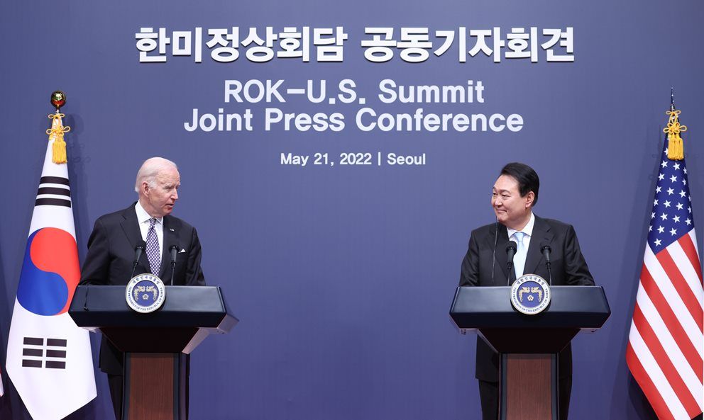 rok us summit 220521 - South Korean, US officials meet in Washington to address North Korean cyber threats