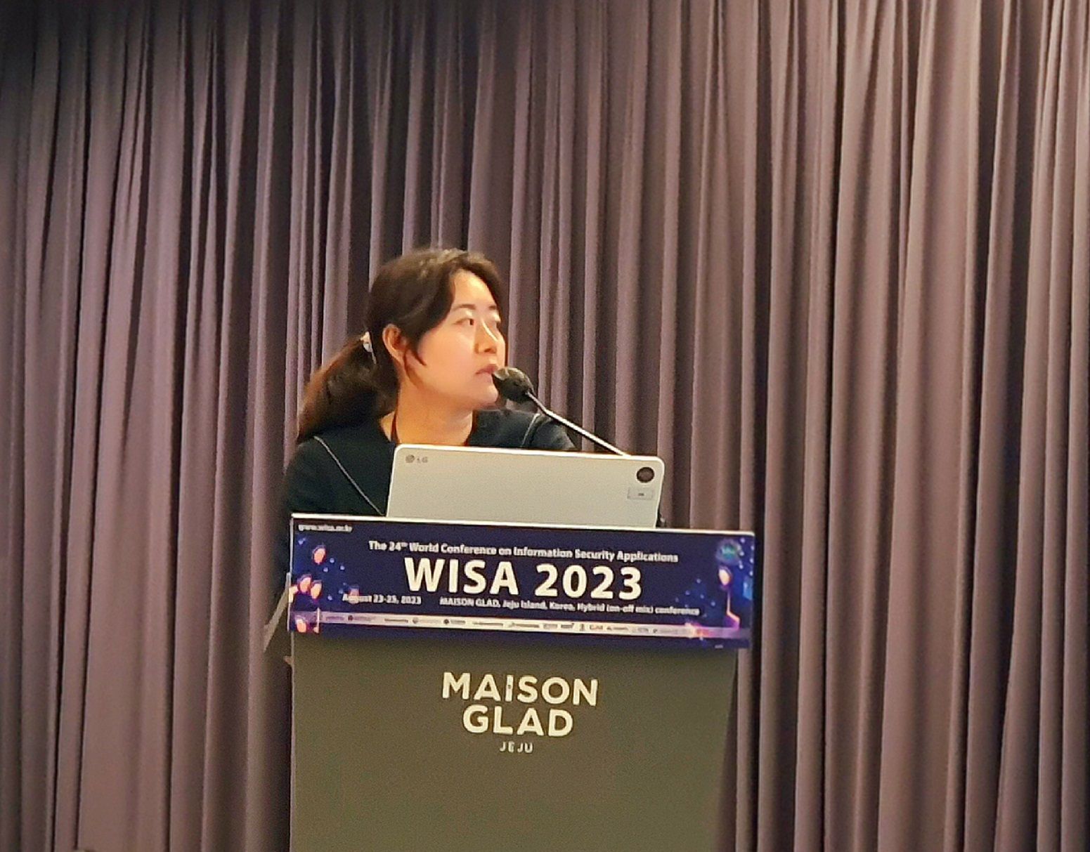 Kim Eunyoung WISA 1 - [Weekend Briefing] New privacy law, North Korea, blockchain