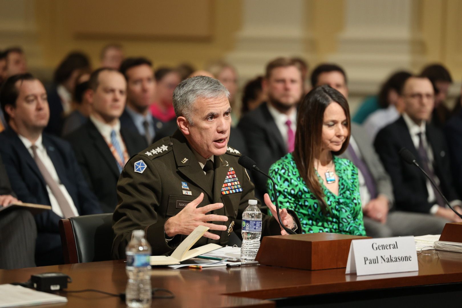 Nakasone - FBI, CISA, NSA, and National Cyber Director testify before Congress about Chinese hackers